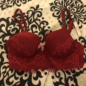 NWT Victoria’s Secret Longline Demi Bra